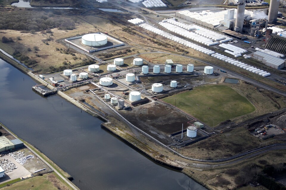 영국 잉글랜드 스톡턴온티스에 있는 엑솔룸의 리버사이드 터미널.(사진=Exolum)