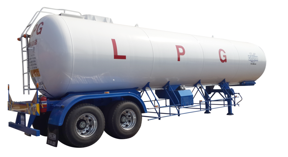 디앨이 제작한 LPG 운송 탱크로리.(사진=디앨)