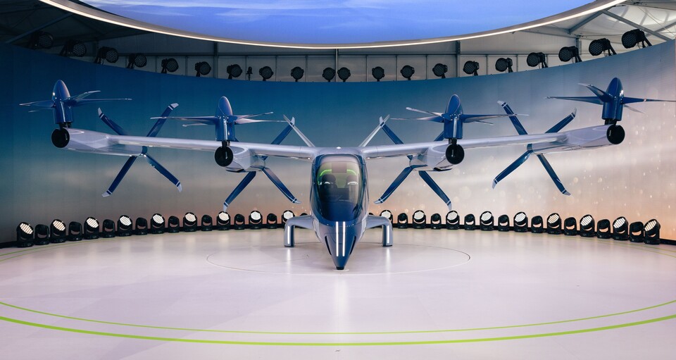 현대차그룹 슈퍼널이 CES 2024에서 공개한 차세대 AAM 기체 S-A2.(사진=현대차)