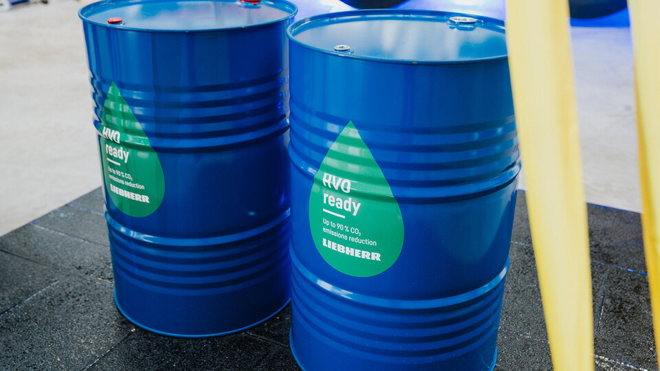 독일의 리페르(LIEBHERR)가 생산한 HVO.(사진=리페르)