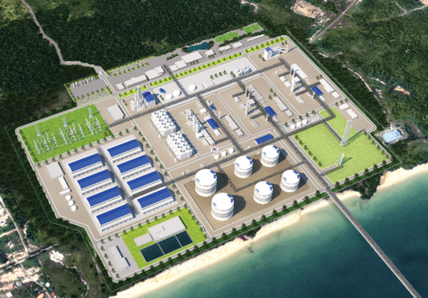 ​ 말레이시아 사라왁 H2biscus 청정수소 프로젝트 조감도.(이미지=삼성엔지니어링)