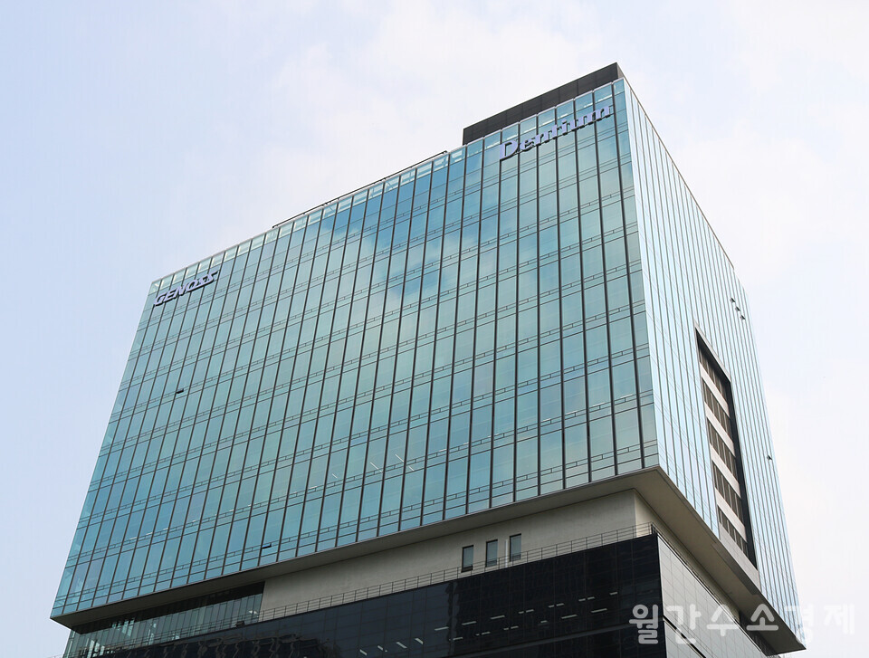 덴티움 본사 전경.