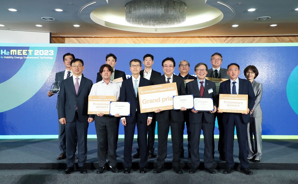 2023 H2 이노베이션 어워드 본선 진출 기업.(사진=H2 MEET 조직위)