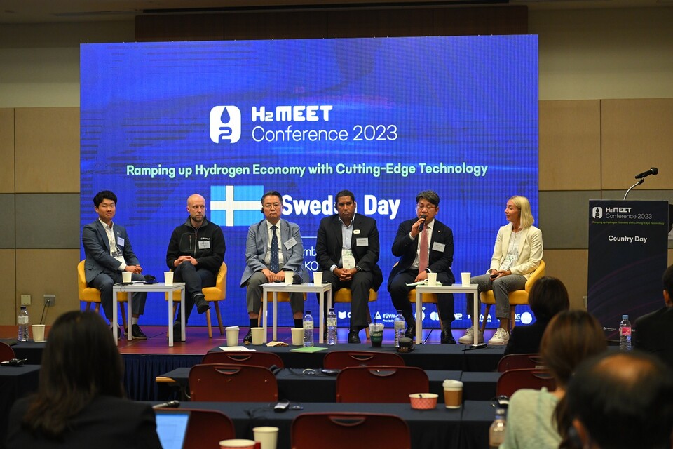 ‘H2 MEET 2023’ 스웨덴 데이 현장의 모습.