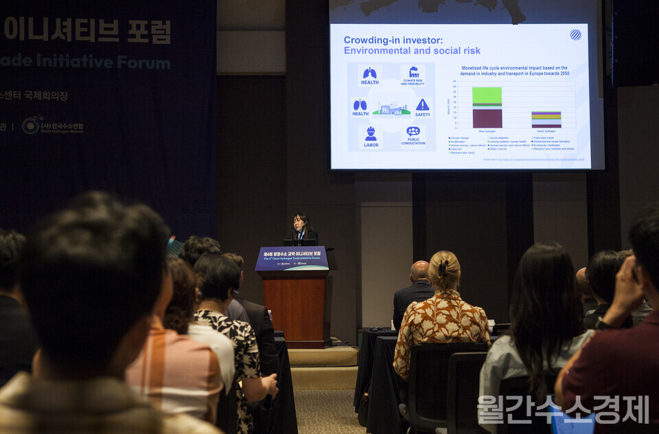 이문경 OECD 수석애널리스트.(사진=성재경 기자)