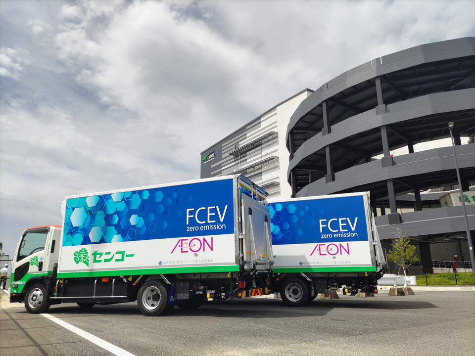 CJPT가 개발 중인 중형급 수소전기트럭.(사진=도요타)