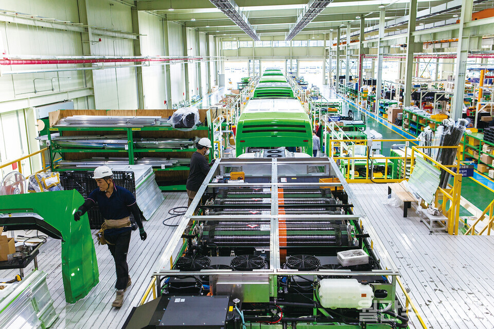 아폴로 900 H2에 탑재된 수소저장용기.(사진=성재경)