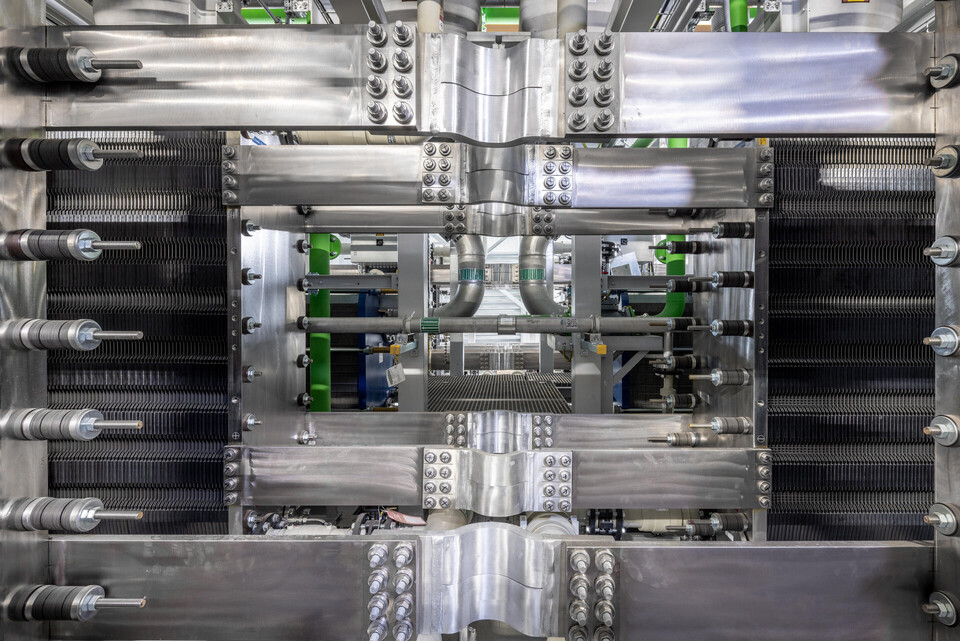 지멘스에너지의 PEM 수전해 시스템.(사진=Siemens Energy)